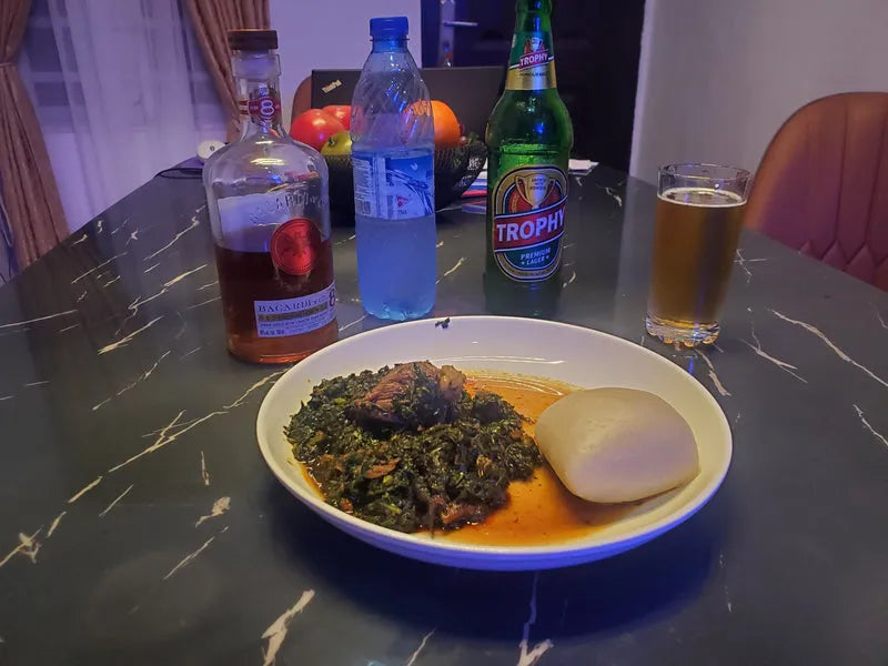 Organic Shoko Leaf (Efo Shoko) - West African greens for traditional recipes 02